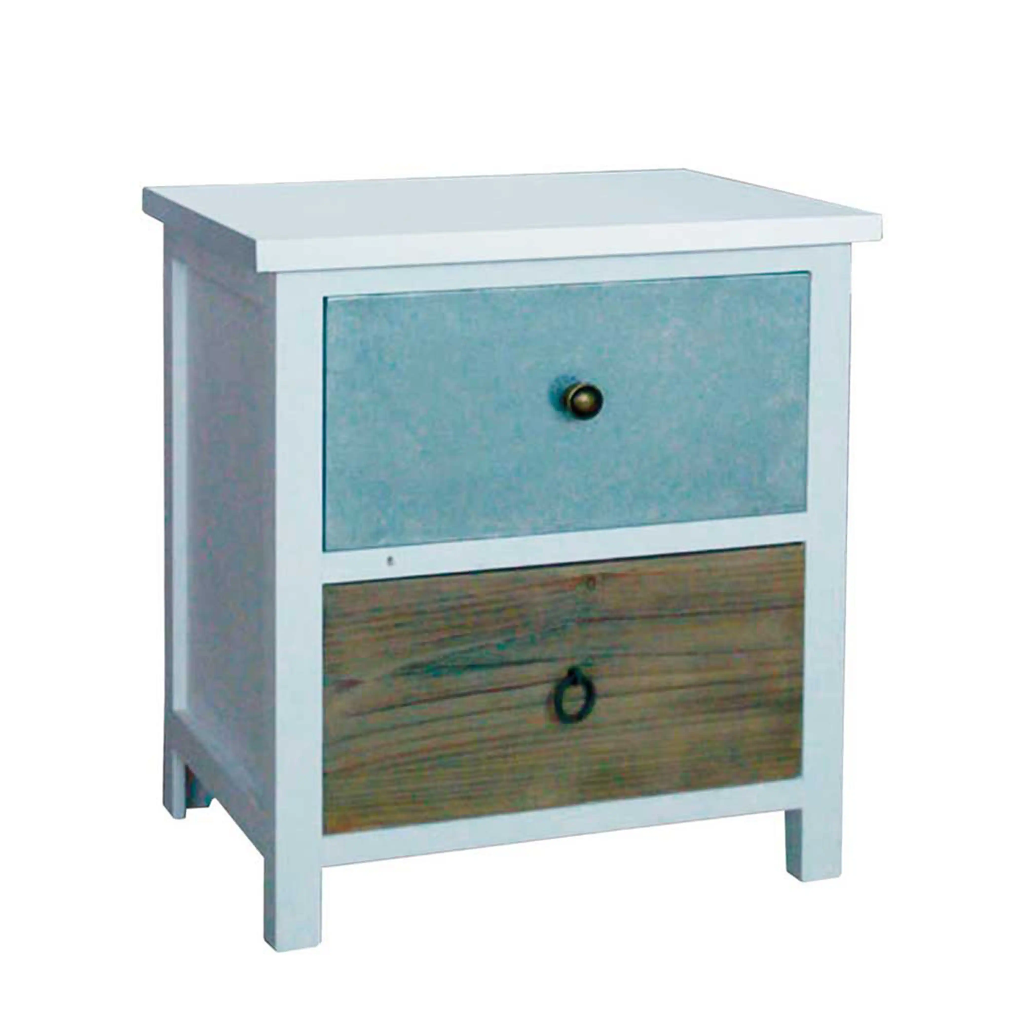 Bedside with 2 drawers - popular handicrafts
